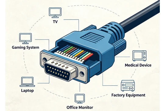 DVI cable used DVI cable used